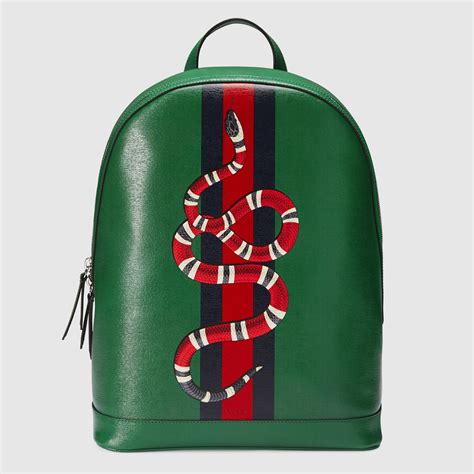 cheap gucci snake backpack|gucci blue backpack.